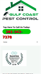 Mobile Screenshot of gulfcoastpestcontrol.net